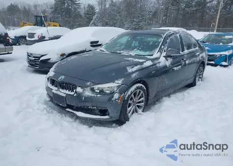2016 BMW 320I xDrive z USA, uszkodzony, nr VIN WBA8E5G58GNT94019